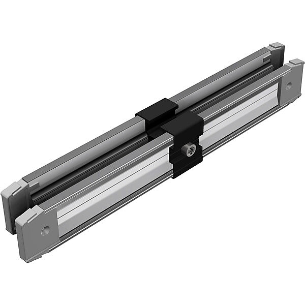SL Rack Innenverbinder sw eloxiert mit Träger Rail 40 86140-02